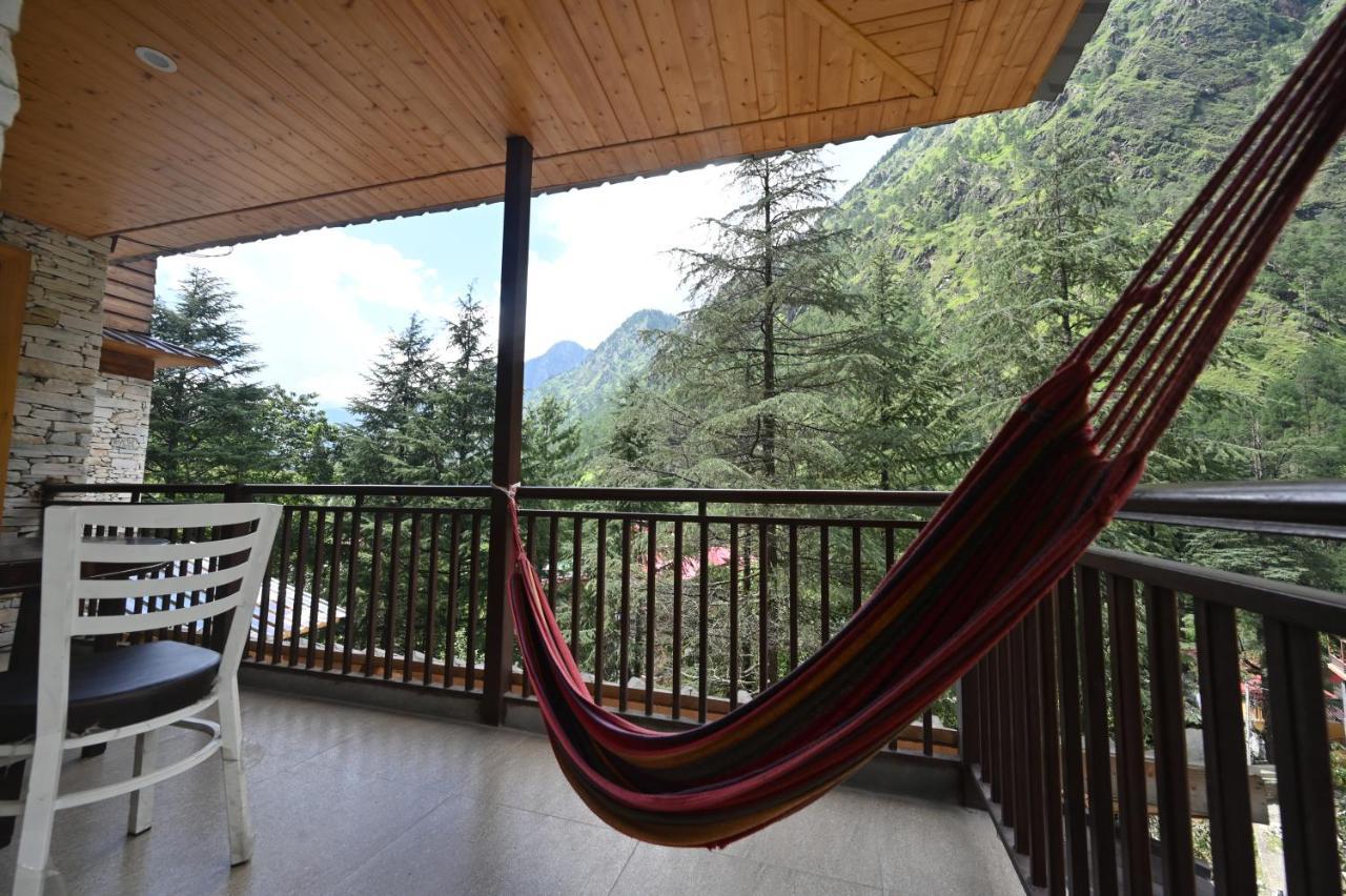 Hotel The Hillside Kasol Exterior foto