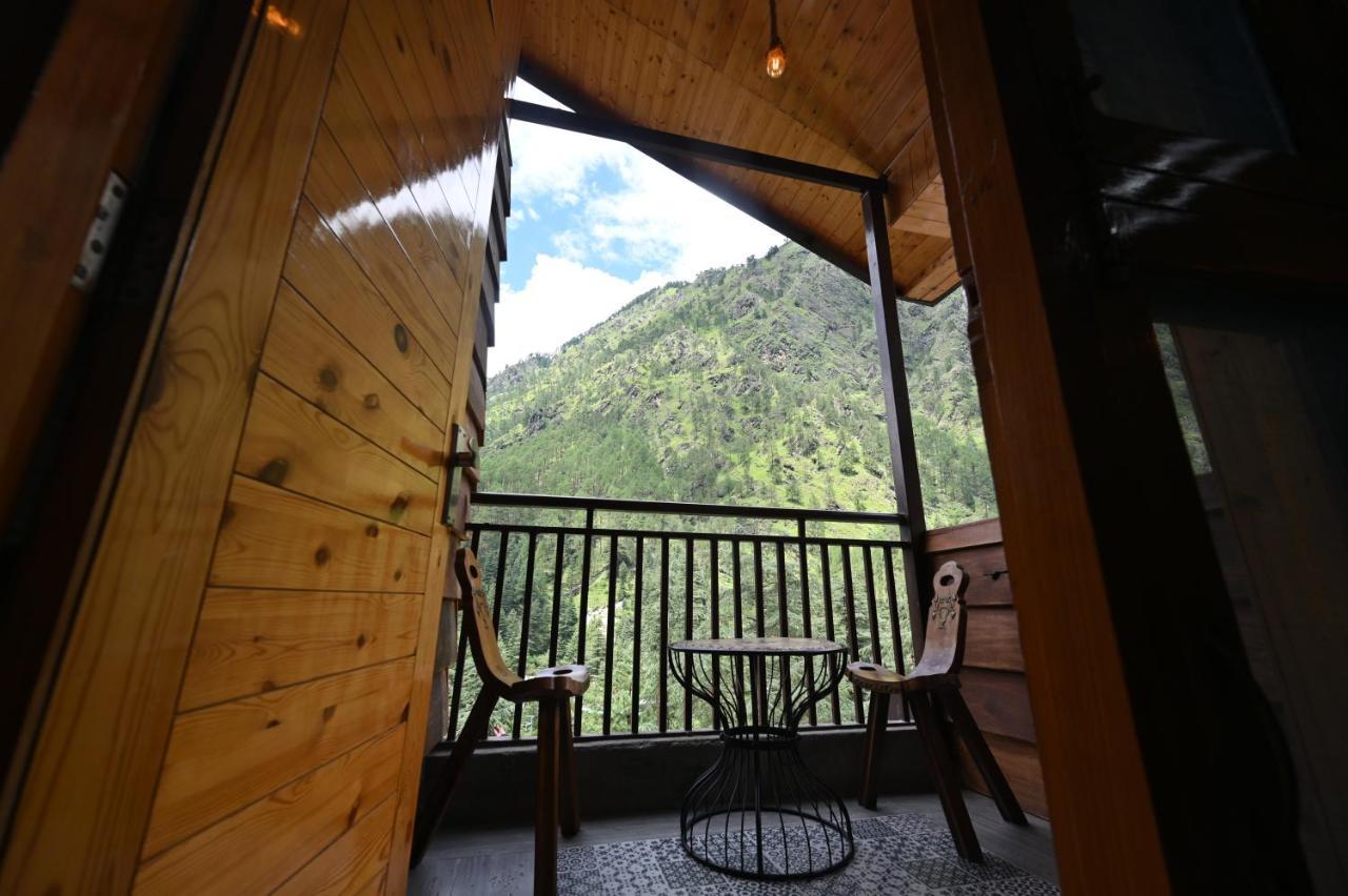Hotel The Hillside Kasol Exterior foto