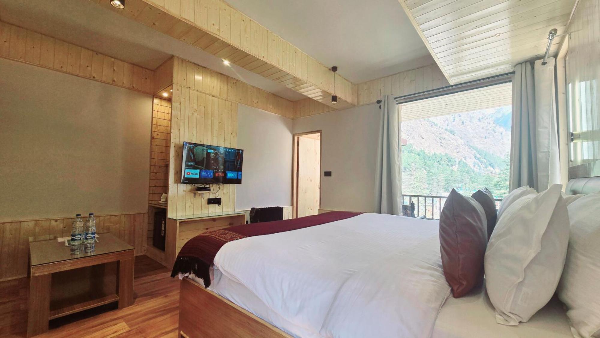 Hotel The Hillside Kasol Exterior foto