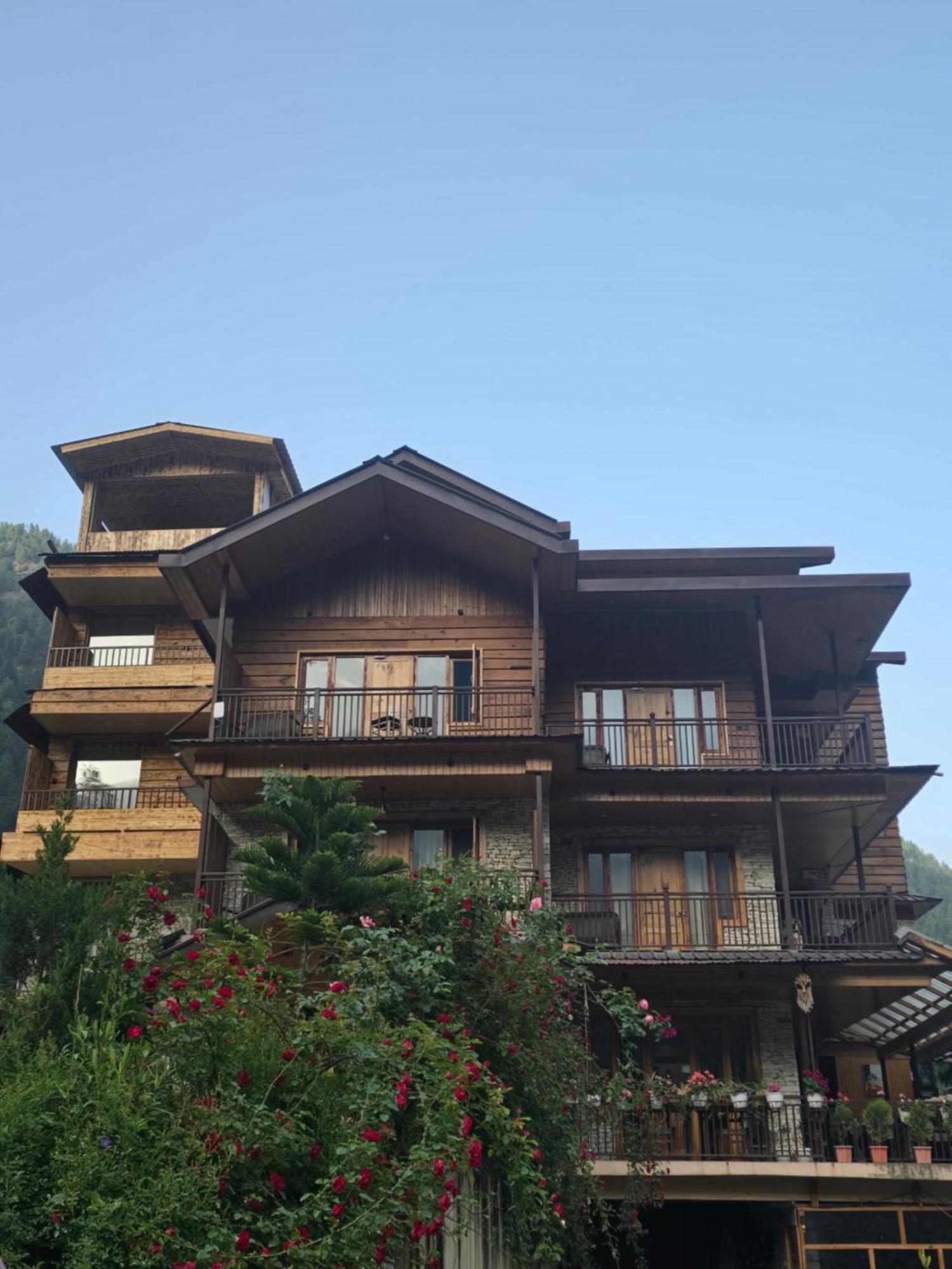 Hotel The Hillside Kasol Exterior foto